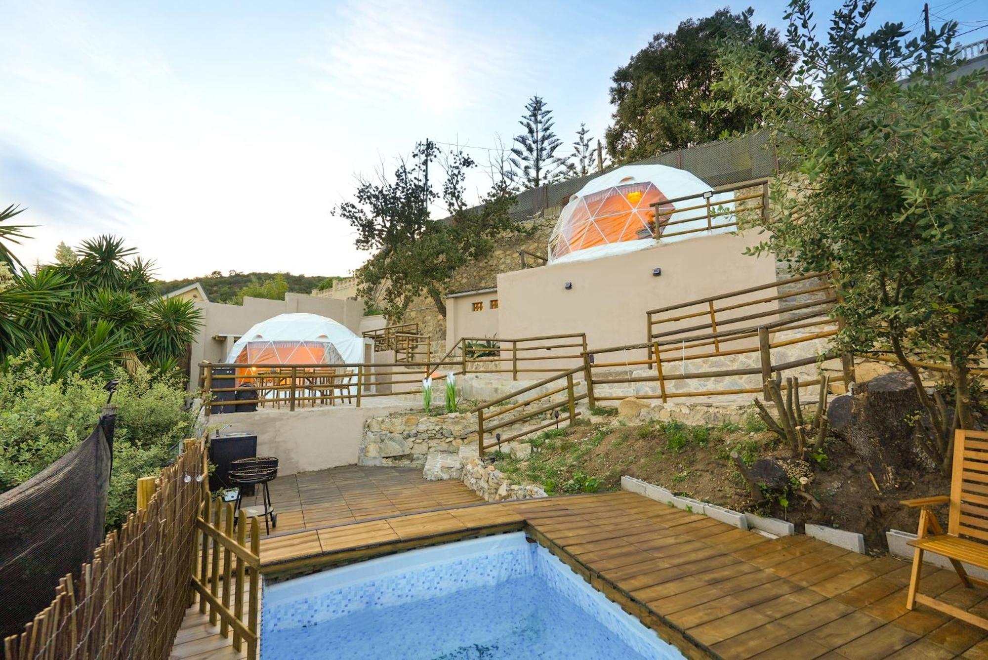 Aaa View Private Terrace Outdoor Heated Hot Tub Family Fun Villa Badalona Exterior photo